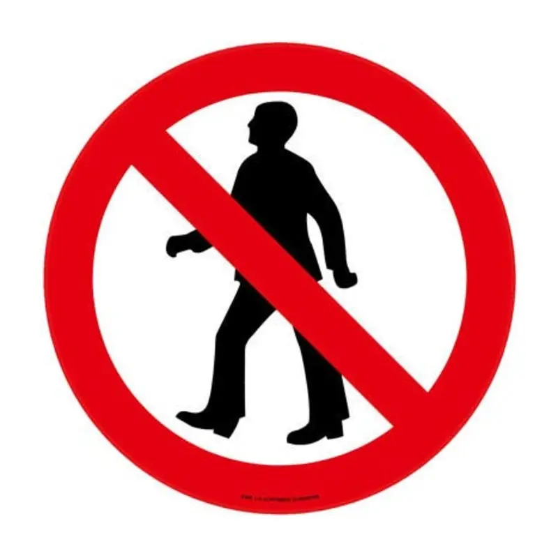 Pro-Safe No Access Floor Marker