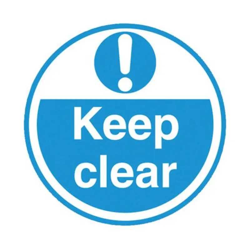 Pro-Safe Keep Clear Floor Marker