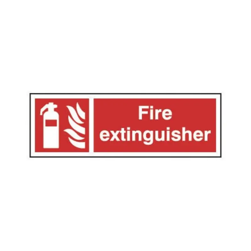 Pro-Safe 450 X 150mm Fire Extinguisher - Rigid Plastic