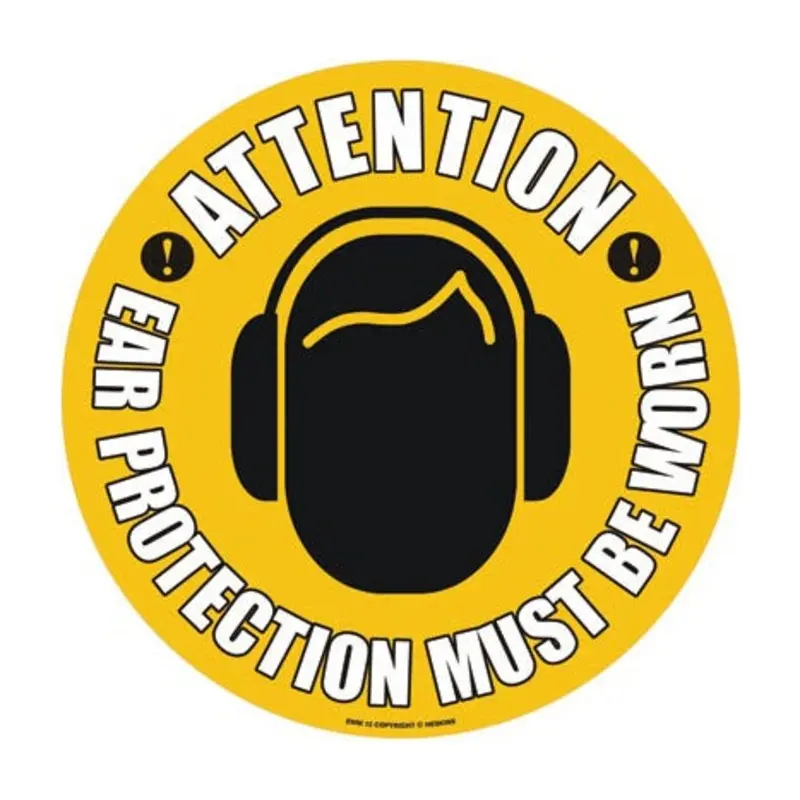 Pro-Safe Ear Protection Floor Marker