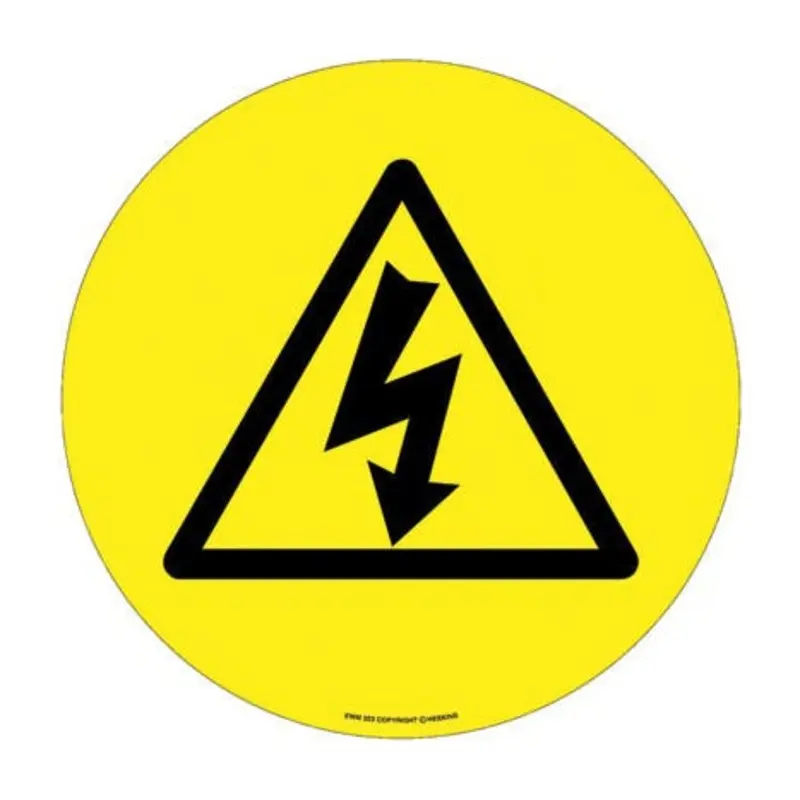 Pro-Safe Electricity Floor Marker