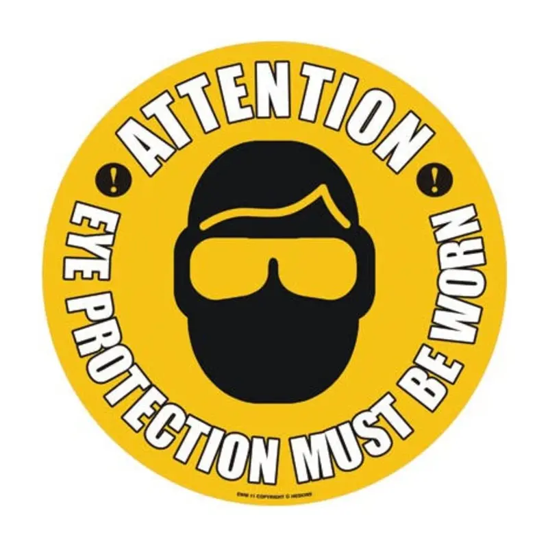 Pro-Safe Eye Protection Floor Marker