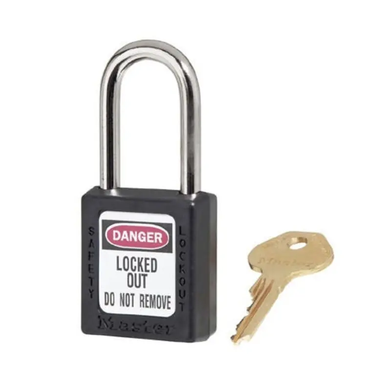 Master Lock Xenoy Safety Padlock - Black