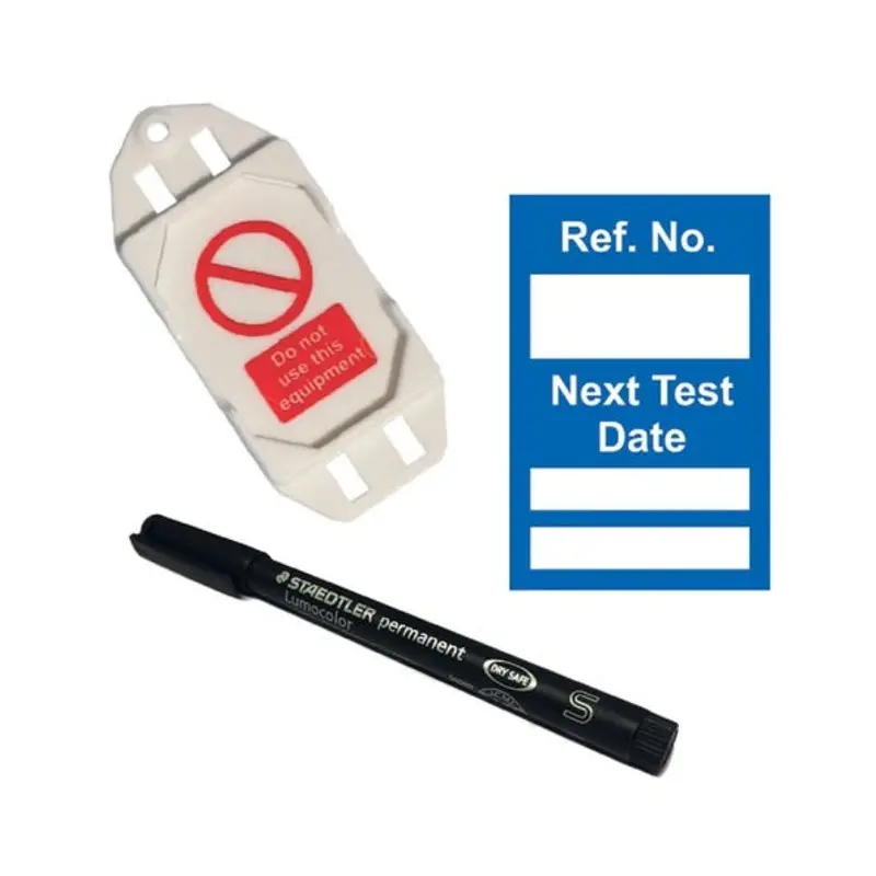 Pro-Safe Holders & Inserts Next Test Mini Tag Kit - Blue