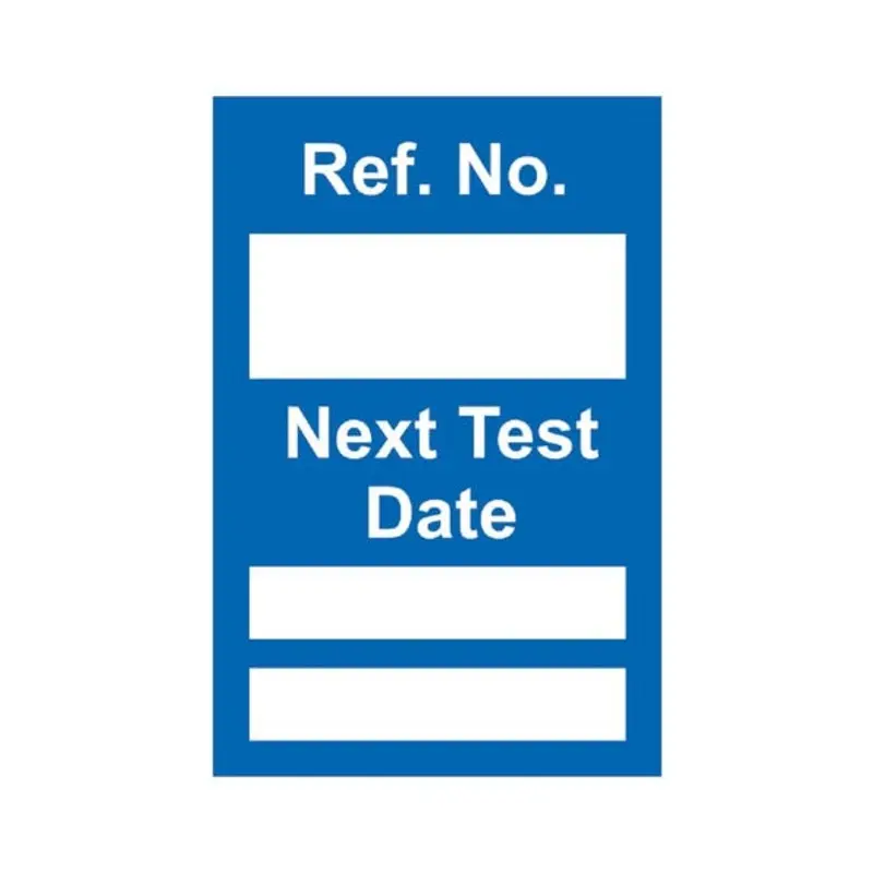 Pro-Safe Next Test Mini Tag - Blue - Pack of 20