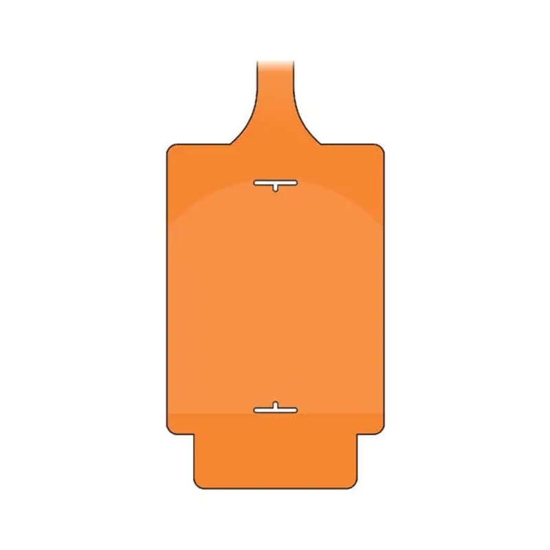 Pro-Safe Assettag Flex - Orange - Blank - Pack of 50