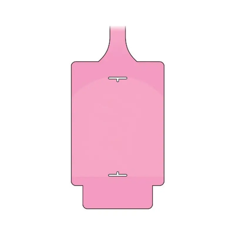 Pro-Safe Assettag Flex - Pink - Blank - Pack of 50