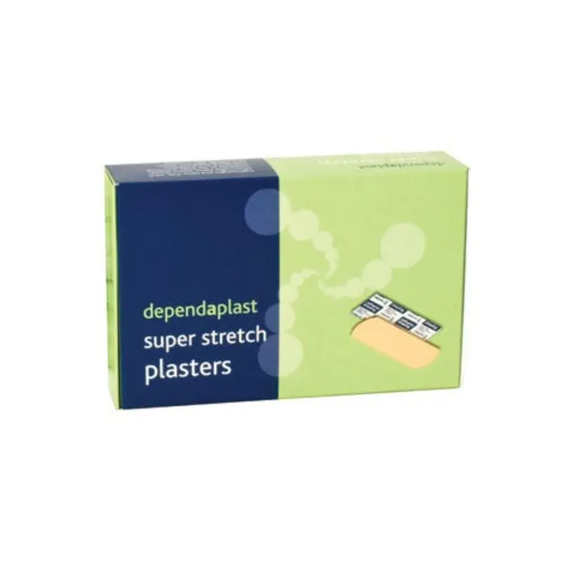 Reliance Medical 7.5 X 2.5cm Hypaplast Fabric Plasters - Box of 100