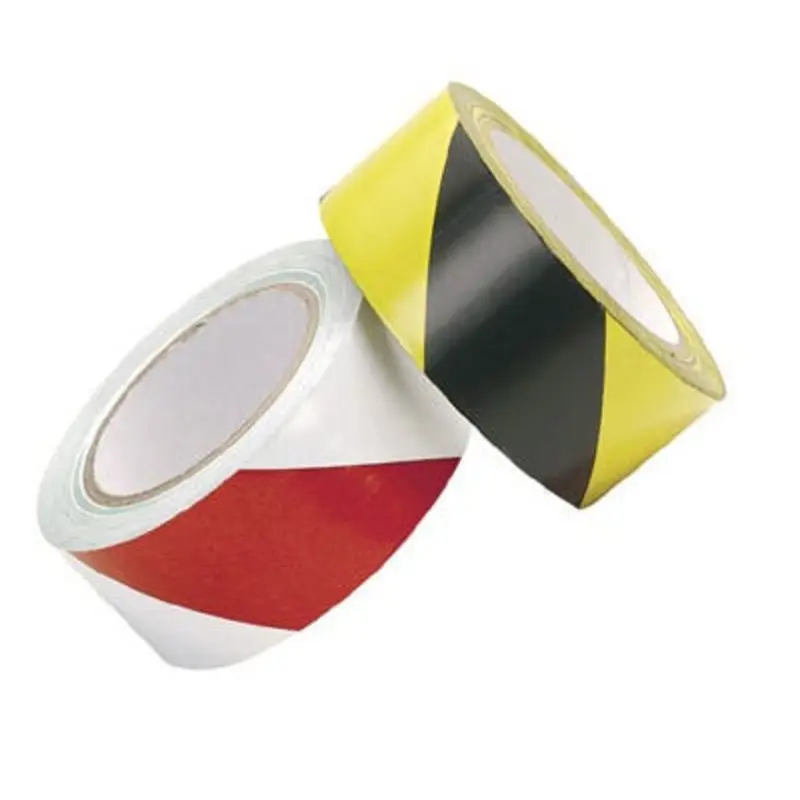 Select 75mm x 33m Hazard Marking Tape - Red / White