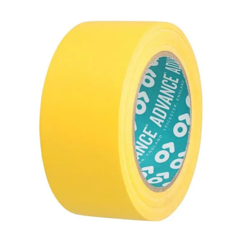 Advance Tapes 50mm x 33m Yellow AT8 PVC Floor Marking Tape
