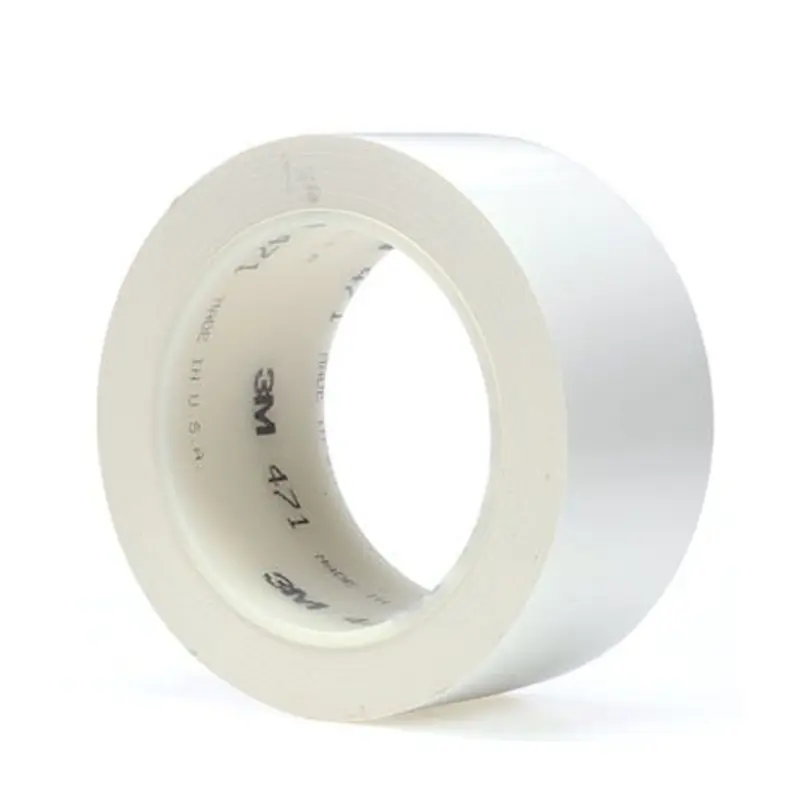 3M 50mm x 33m 471 White Vinyl Tape