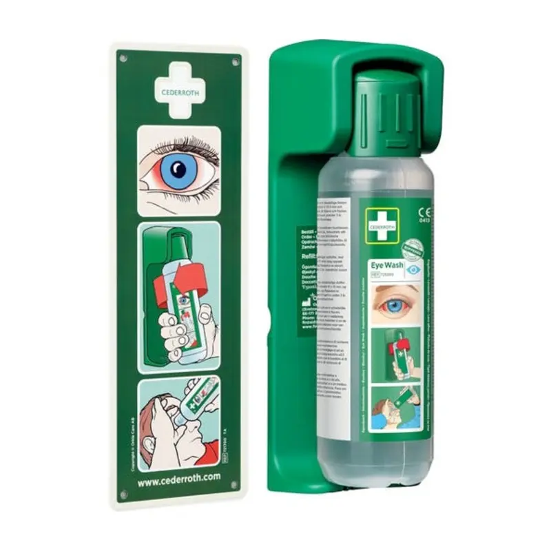 Cederroth 500ml Cederroth Eyewash Bottle With Bracket