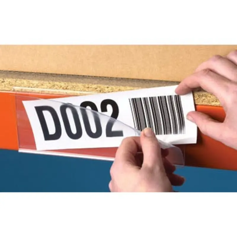 Pro-Safe 38 x 100mm Self-Adhesive Ticket Holder