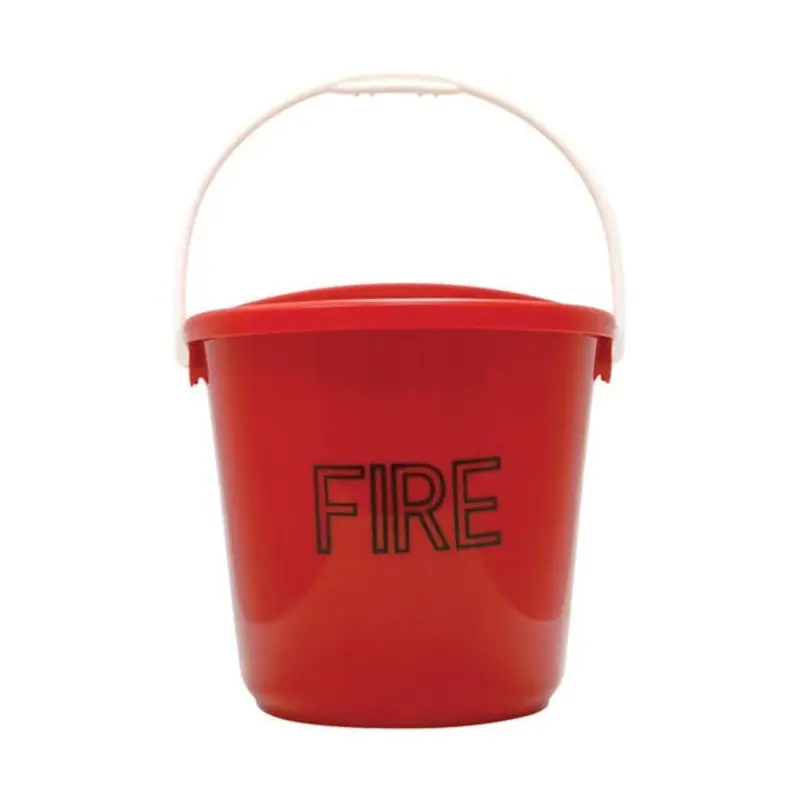 JacTone 2.5 Gallon Plastic Fire Bucket