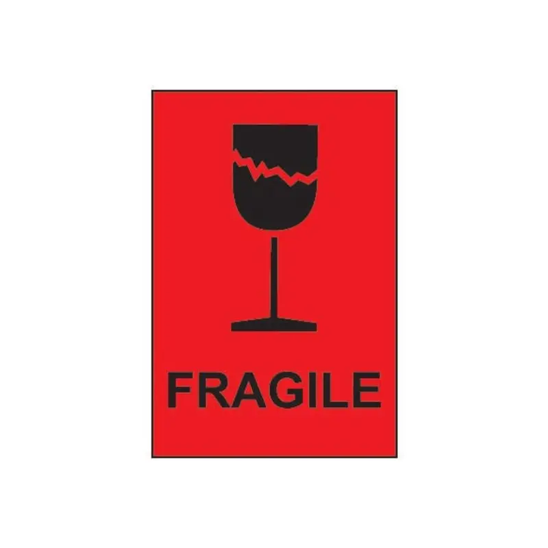 Pro-Safe 100 x 150mm Fragile Paper Labels - Roll of 1000