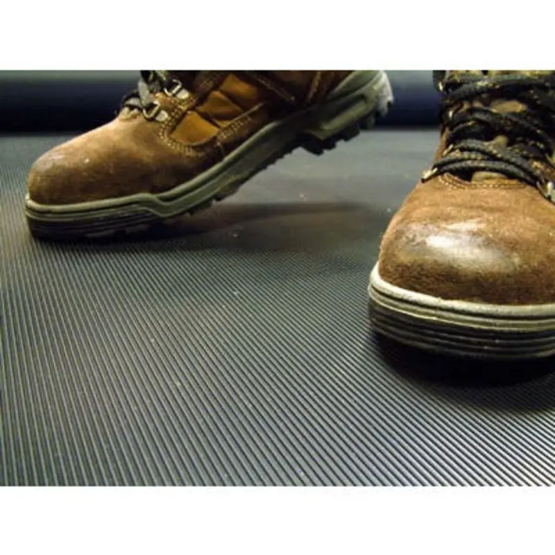 Coba 0.9 x 2.5m Black COBArib Anti-Slip Matting