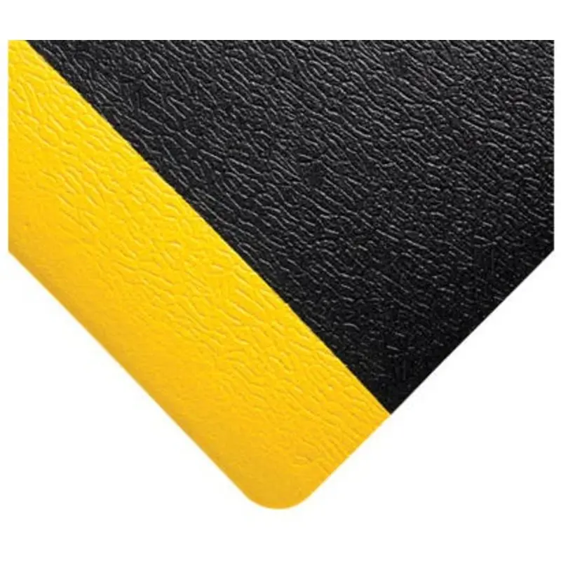 Wearwell 61cm x 1.82m 427 Series Soft Step Roll - Black / Yellow