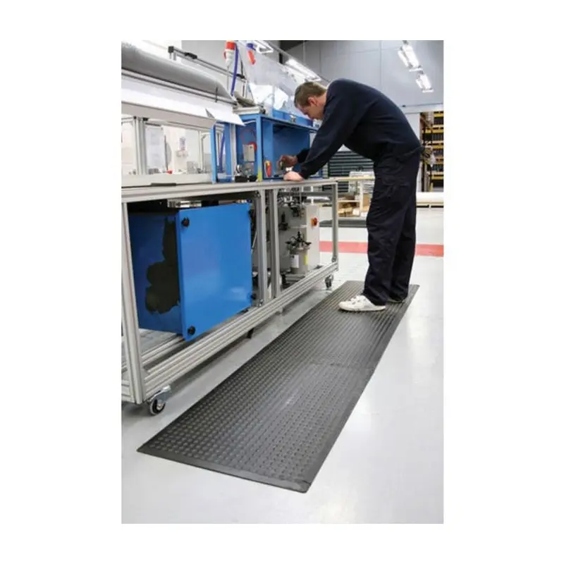 Coba 0.6 x 0.9m Black Bubblemat Anti-Fatigue Matting