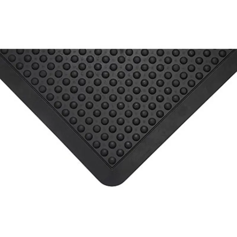 Coba 0.6 x 0.9m Black Nitrile Bubblemat Anti-Fatigue Matting