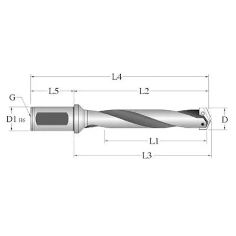 Allied Machine 0 Series Spade Drills Holders - Taper Shank  | MSC Industrial Supply Co.