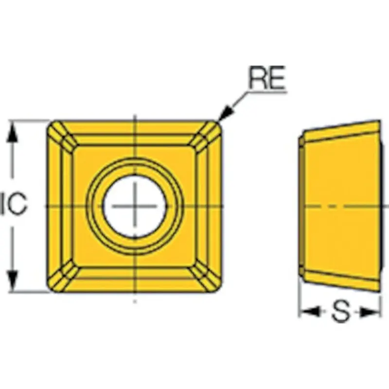 Iscar SOMX-DT Inserts  | MSC Industrial Supply Co.