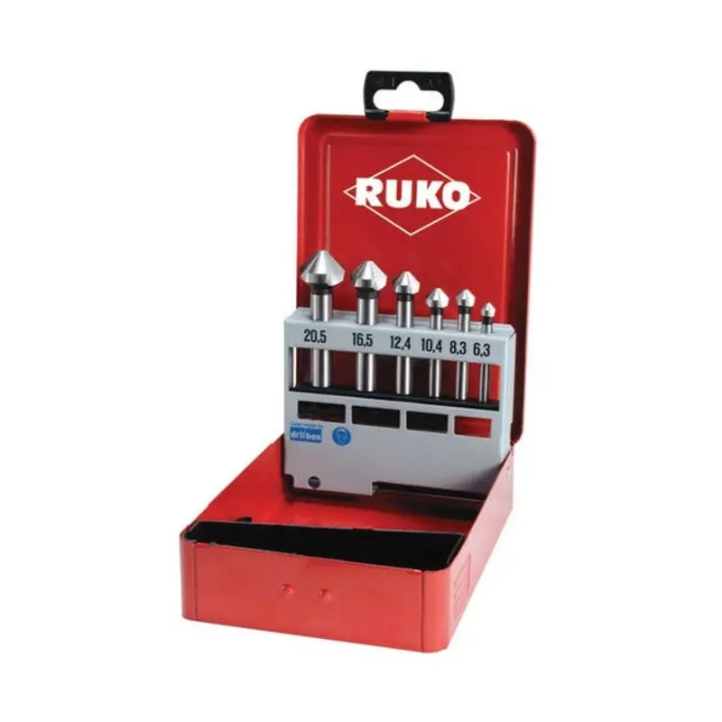 Ruko HSS-E Countersink Sets - Metric  | MSC Industrial Supply Co.