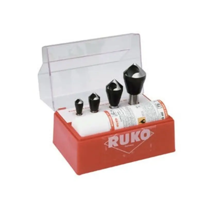 Ruko HSS-E Zero Flute Countersinks - Metric  | MSC Industrial Supply Co.