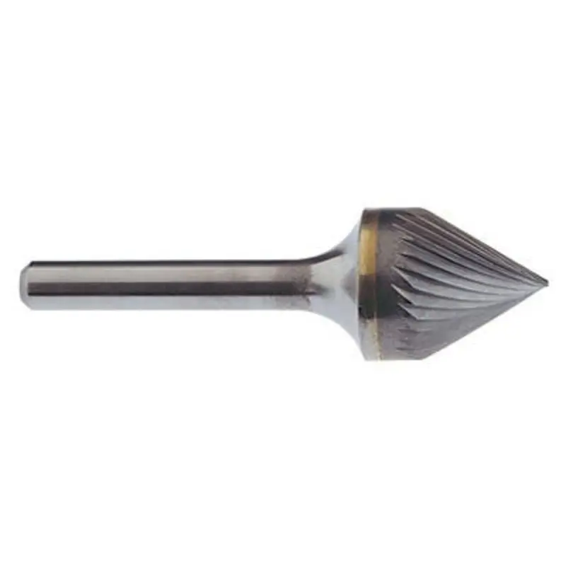 Hertel Uncoated Standard Cut Countersink 90 Carbide Burrs  | MSC Industrial Supply Co.