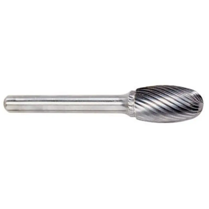 Hertel Uncoated Standard Cut Oval Carbide Burrs  | MSC Industrial Supply Co.