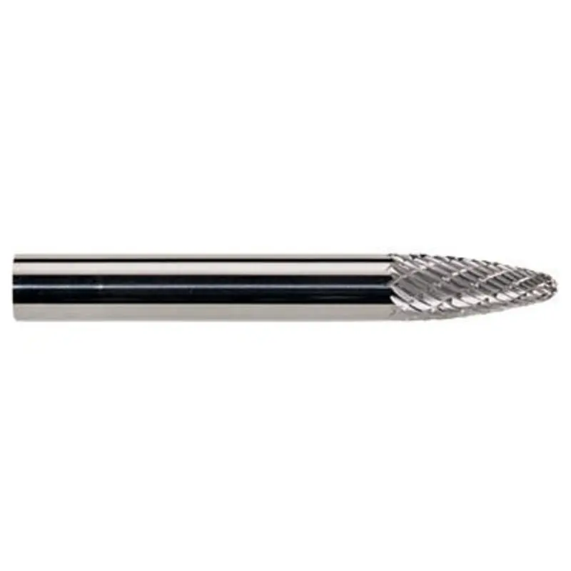 Hertel 9.6 x 6mm Ball Nosed Tree Shape with Double Cut Burr