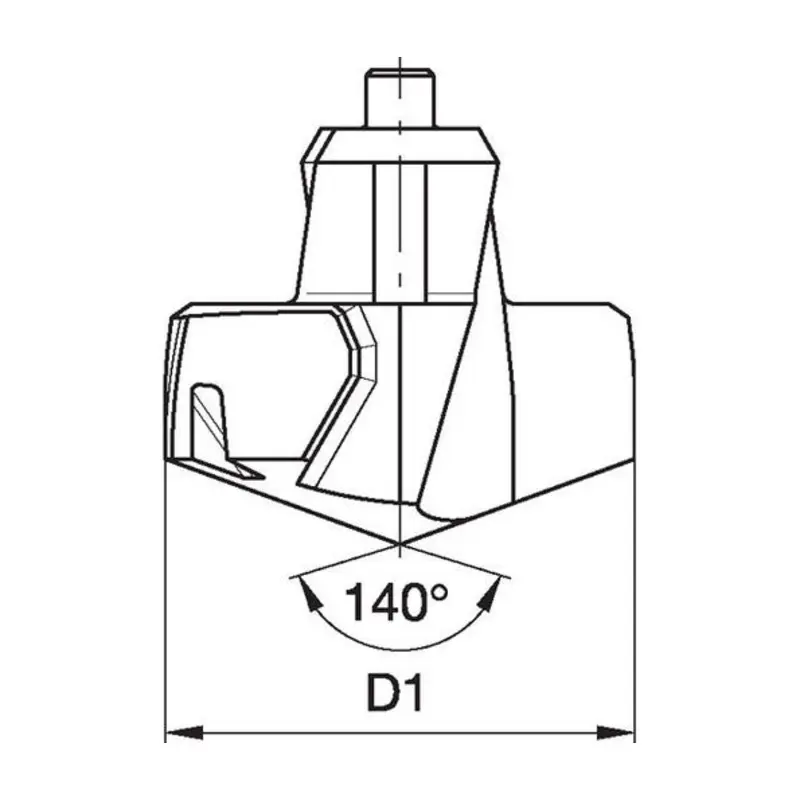 Kennametal KTIP0850HPM KC7315 KEN-TIP Insert