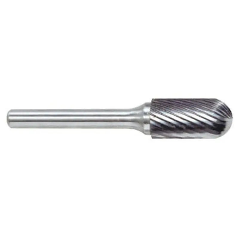 Hertel 8 x 6mm Ball Nosed Cylinder with Single Cut Burr