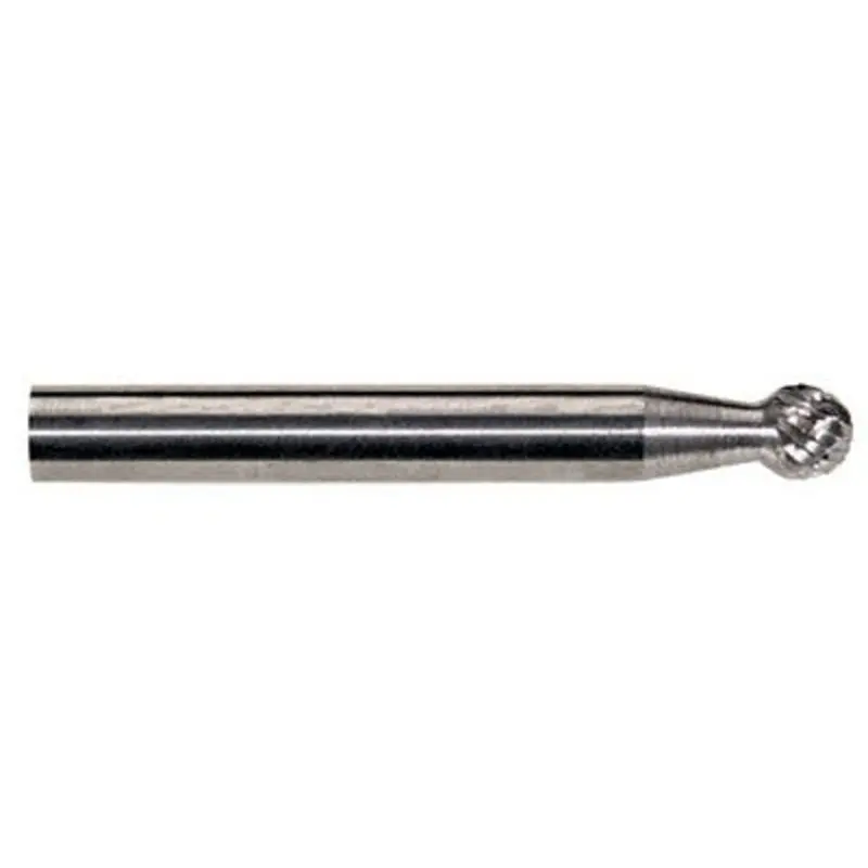 Hertel 8 x 6mm Ball Shape with Double Cut Burr