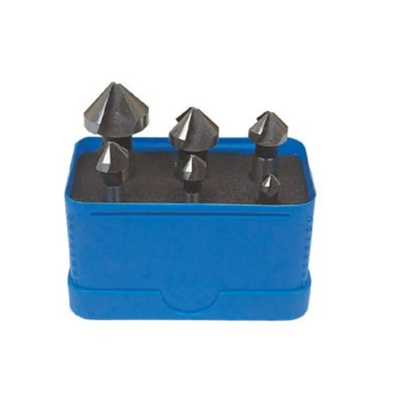 Interstate 6 Piece HSS 90 Countersink Set
