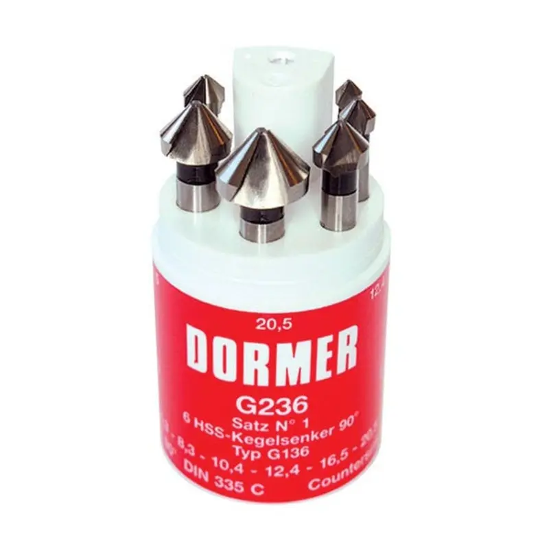Dormer 4PC Countersink G136 Set
