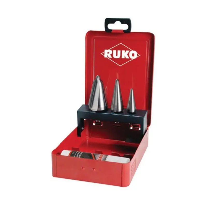 Ruko 4PC Tube and Sheet Drill Set
