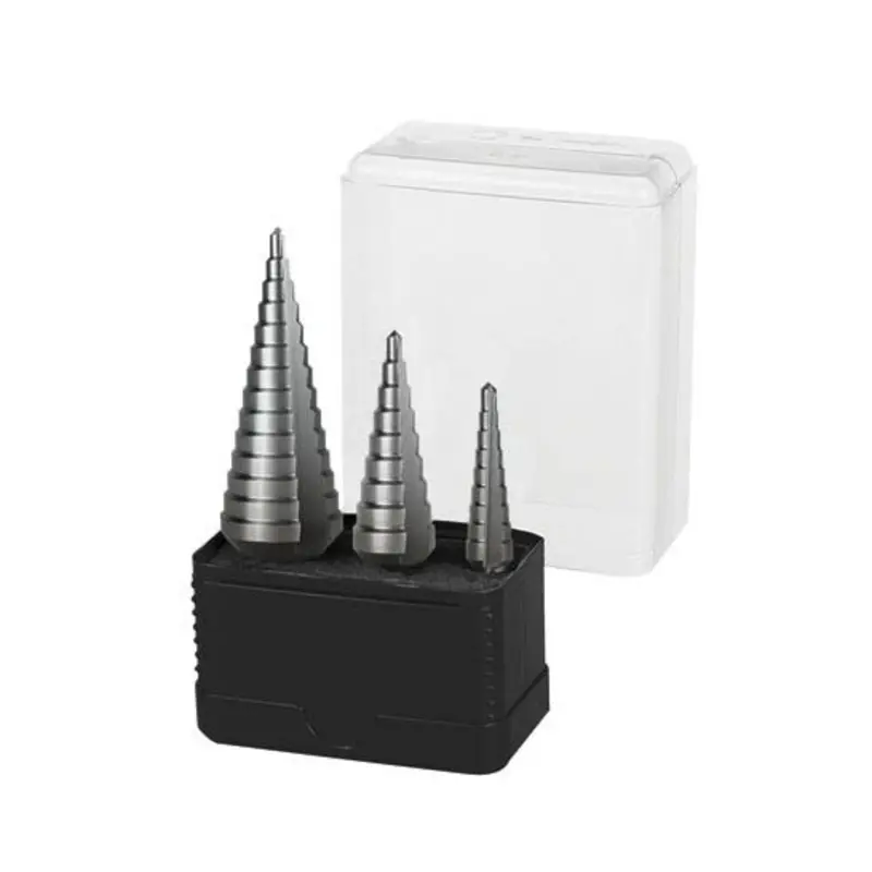 Terrax 3PC Step Drill Set