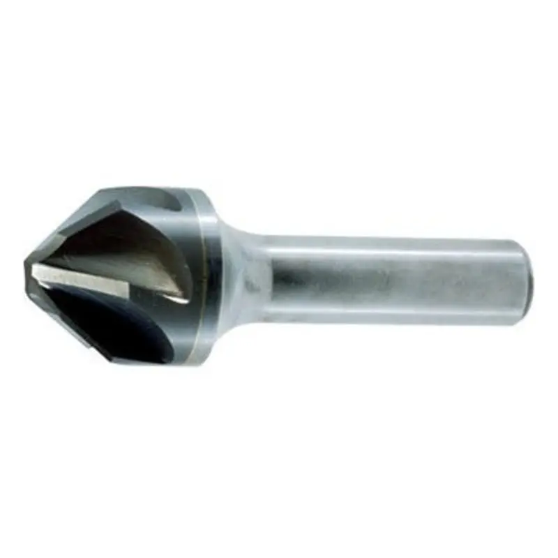 Interstate 3/8in 6 Flute 60 Solid Carbide Countersink