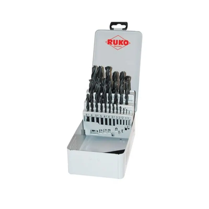 Ruko 25PC 1-13mm Twist Drill Set