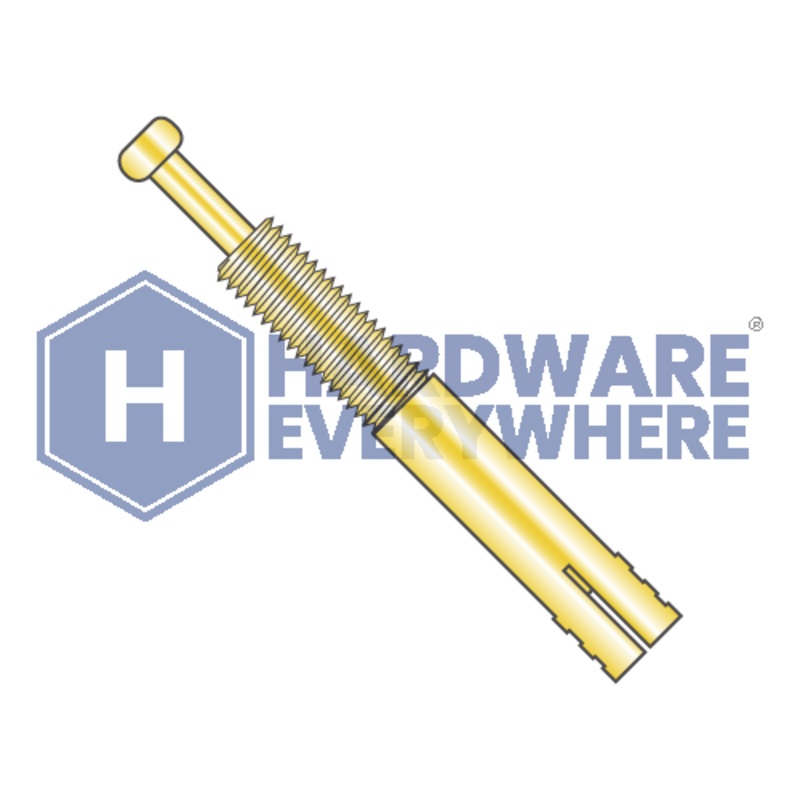 5/16 x 2-3/4 EXPANSION PIN ANCHORS / Steel / Zinc Yellow