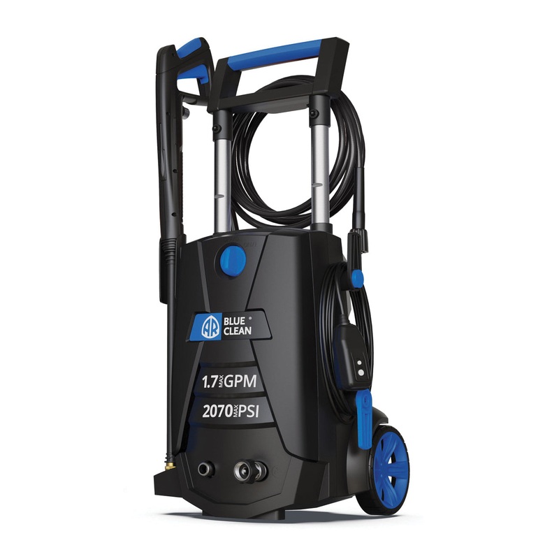 AR BLUE CLEAN BC383HSB-X Electric Pressure Washer, 120 to 60 V, 13 A, 60 Hz Power Supply, 2070 psi, 20 ft L Hose