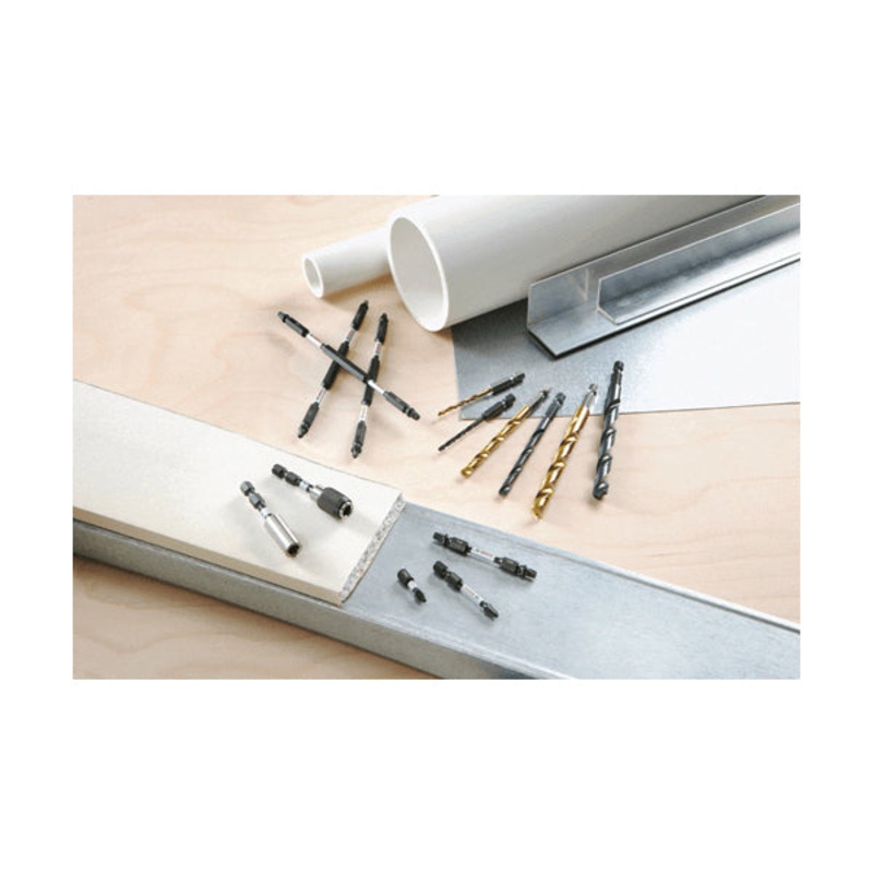 BOSCH Impact Tough ITPH2R102 Impact Driver Bit, Phillips Point, P2R Point, 1 in OAL, 1/4 in Shank