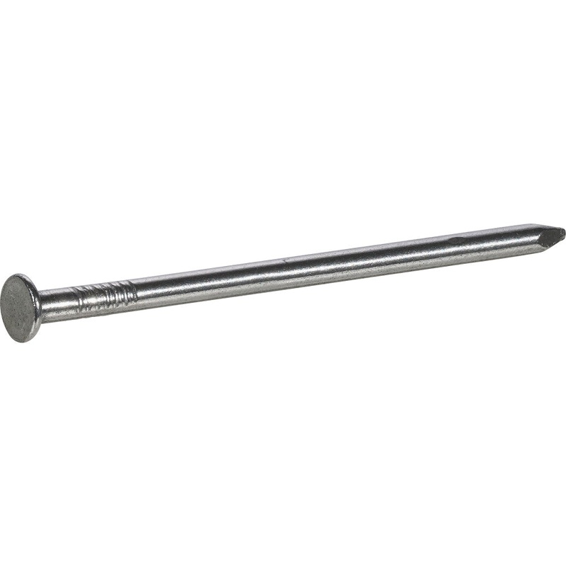 Fas-n-Tite 461359 Interior Common Nail, 3 in L, 10d Penny, Flat Head, 9 ga Gauge, Carbon Steel, Bright